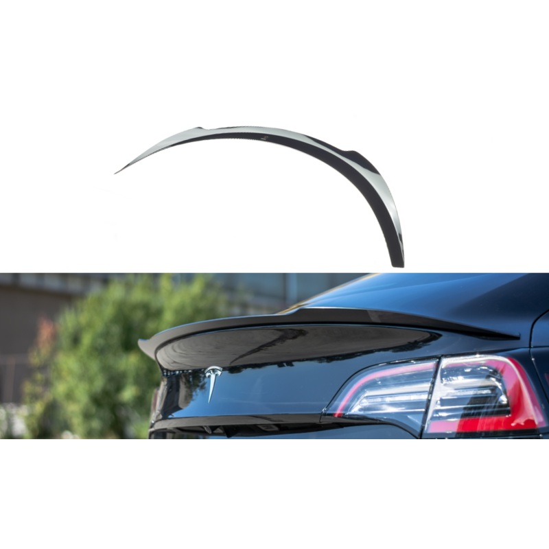 SPOILER EXTENSION TESLA MODEL 3 GLOSS BLACK