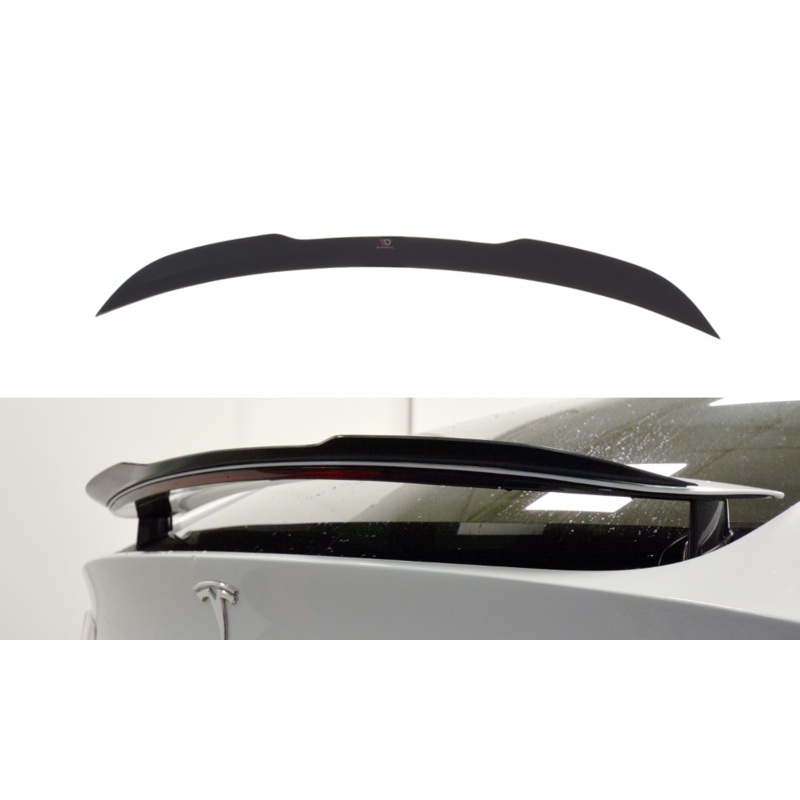 SPOILER EXTENSION V.1 TESLA MODEL X GLOSS BLACK