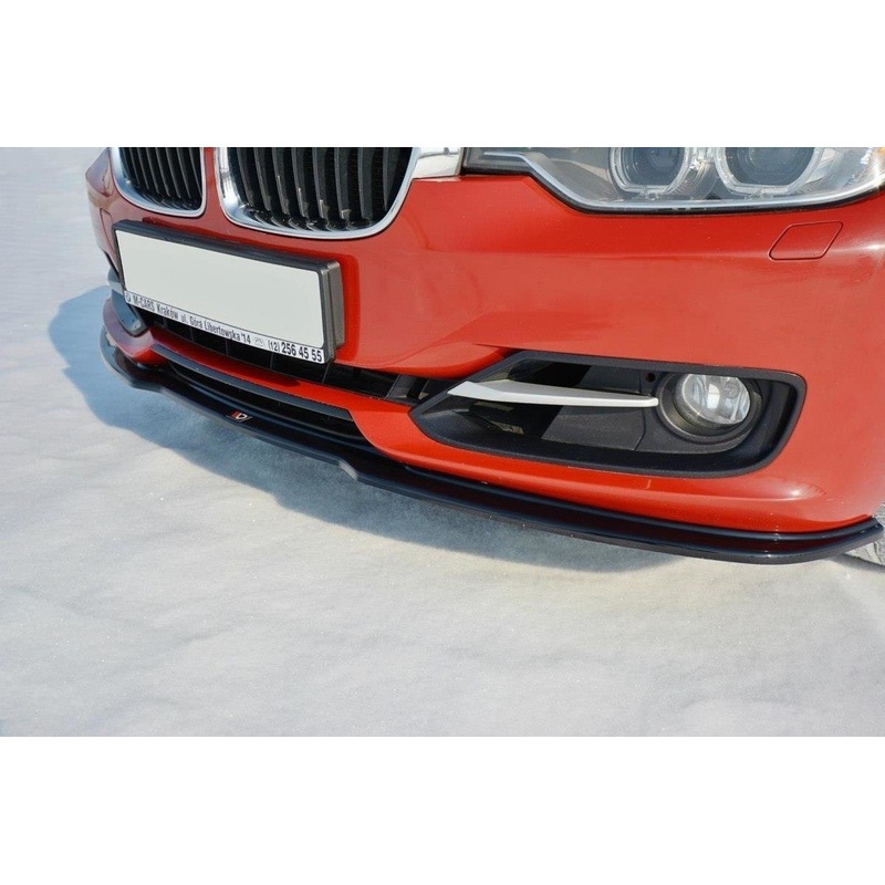 FRONT SPLITTER V.1 BMW 3 F30 GLOSS BLACK