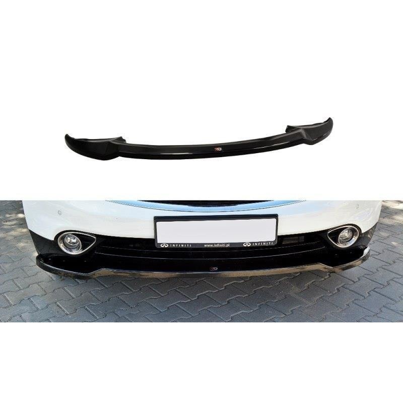 FRONT SPLITTER V.1 INFINITI QX70 GLOSS BLACK