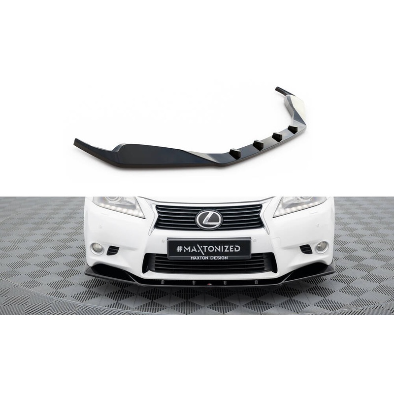 Front Splitter V.1 Lexus GS Mk4 (L10) GLOSS BLACK
