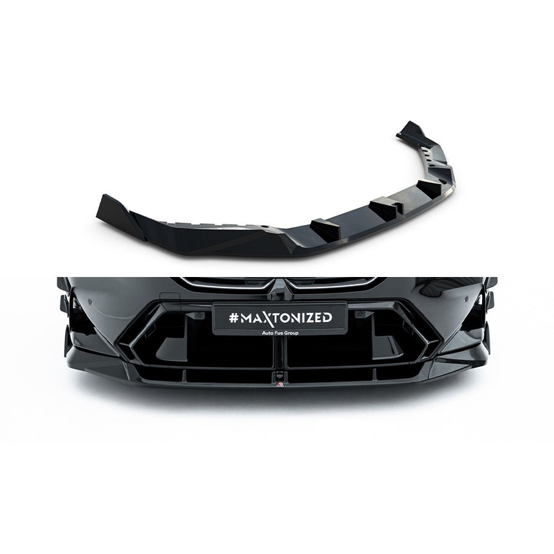 Front Splitter V.2 BMW M5 Sedan / Touring G90 GLOSS BLACK