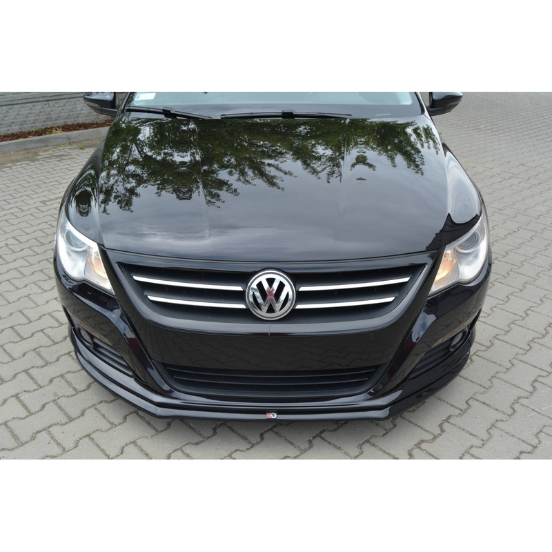 FRONT SPLITTER V.2 VW PASSAT CC STANDARD GLOSS BLACK