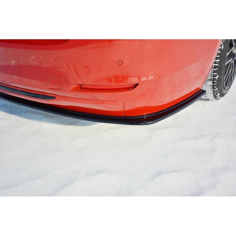 REAR SIDE SPLITTERS BMW 3 F30 GLOSS BLACK
