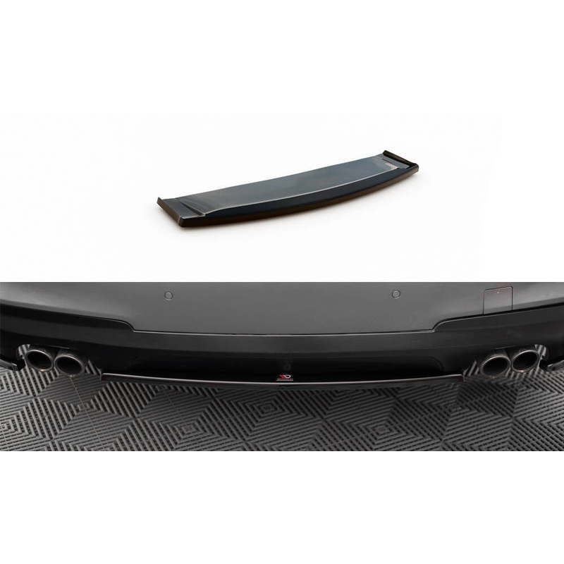 Rear Splitter for BMW 5 GT M-Pack F07 GLOSS BLACK