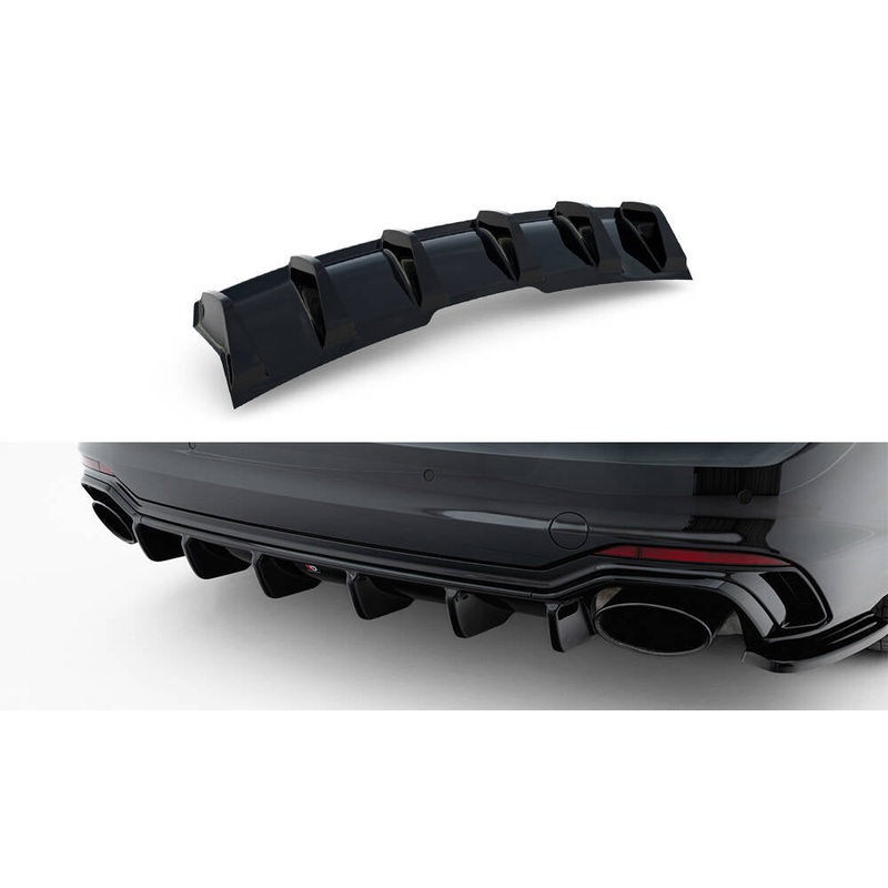 REAR VALANCE AUDI RS5 F5 COUPE / SPORTBACK GLOSS BLACK