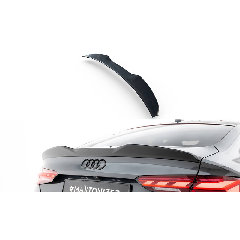 Spoiler Cap 3D Audi A5 Sportback F5 GLOSS BLACK