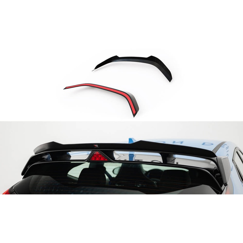 Spoiler Cap Hyundai Veloster N Mk2 GLOSS BLACK