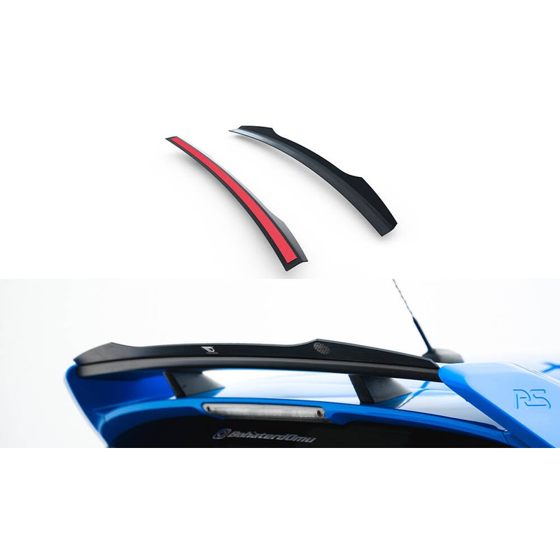 SPOILER CAP V.2 FORD FOCUS RS MK3 GLOSS BLACK