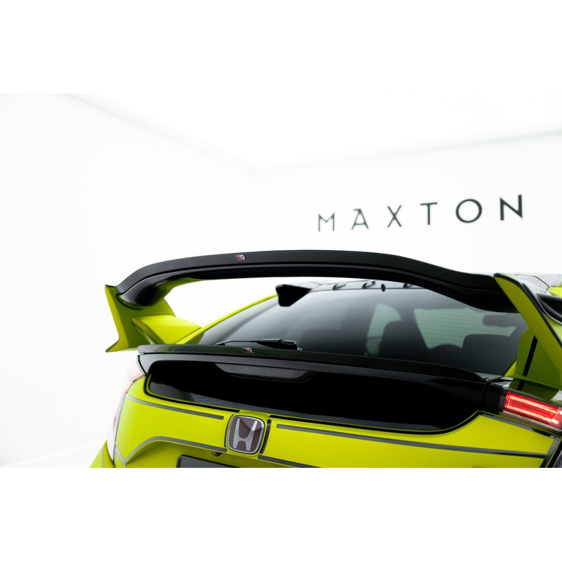 Upper Spoiler Cap V.1 Honda Civic Type-R Mk10 / Mk10 Facelift GLOSS BLACK