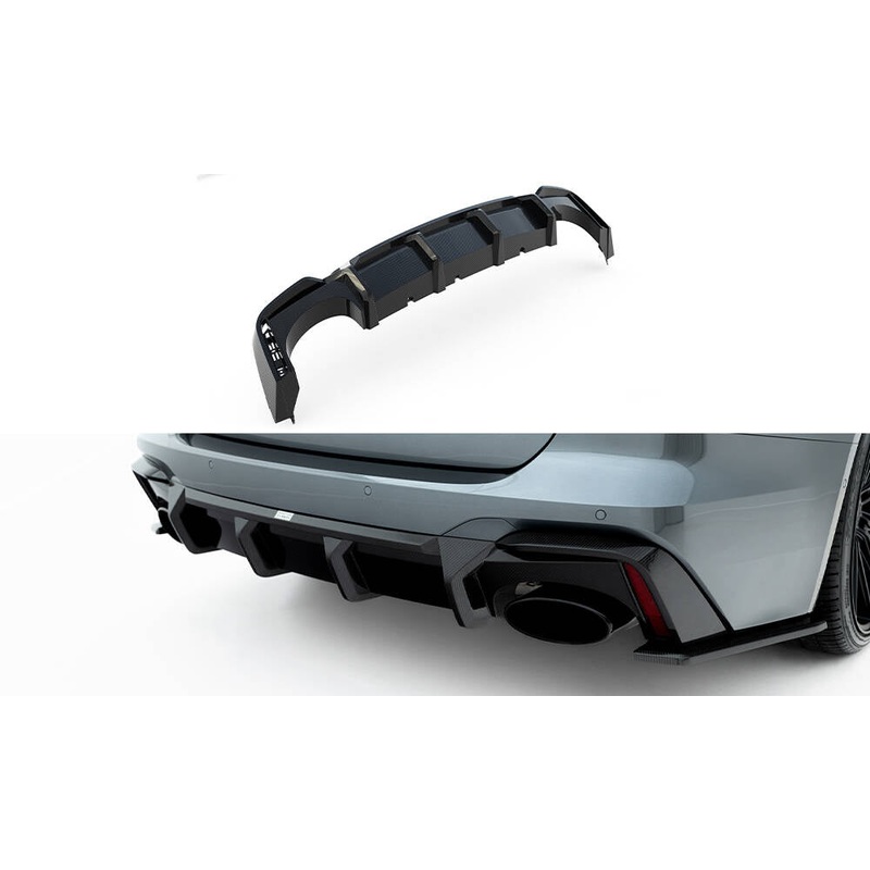 Carbon Fiber Rear Diffuser Audi RS6 C8
