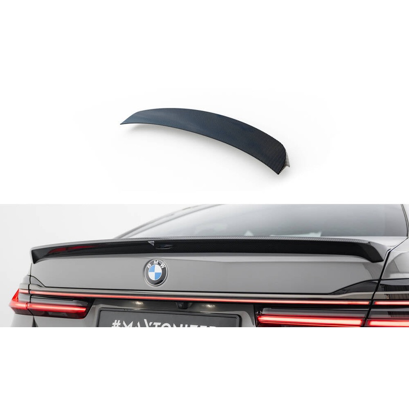 Carbon Fiber Tailgate Spoiler BMW 7 G11 / G11 Facelift