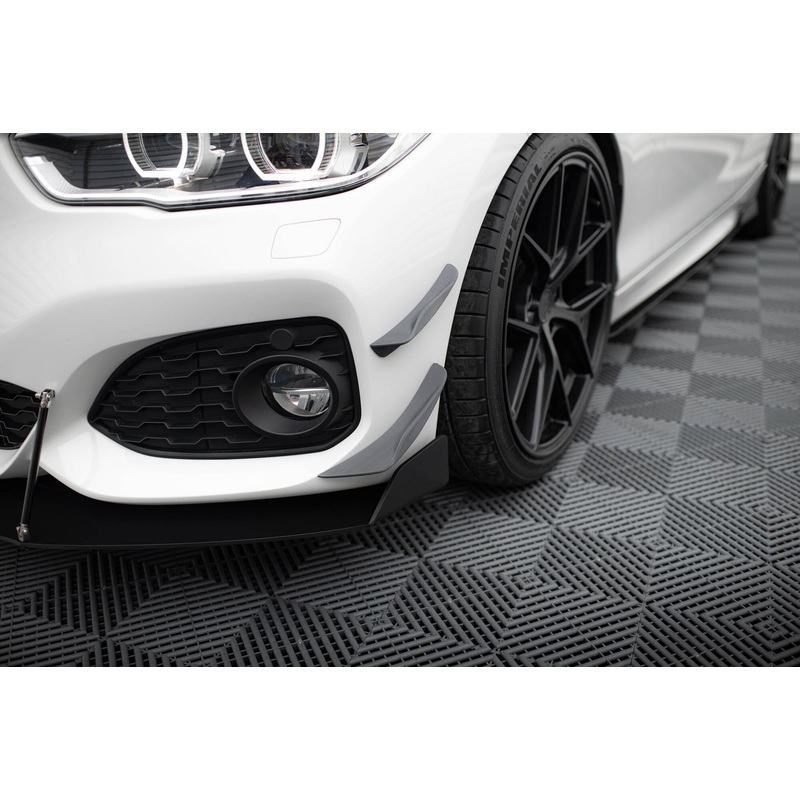 Front Bumper Wings (Canards) Volkswagen Jetta GLI Mk7 BLACK