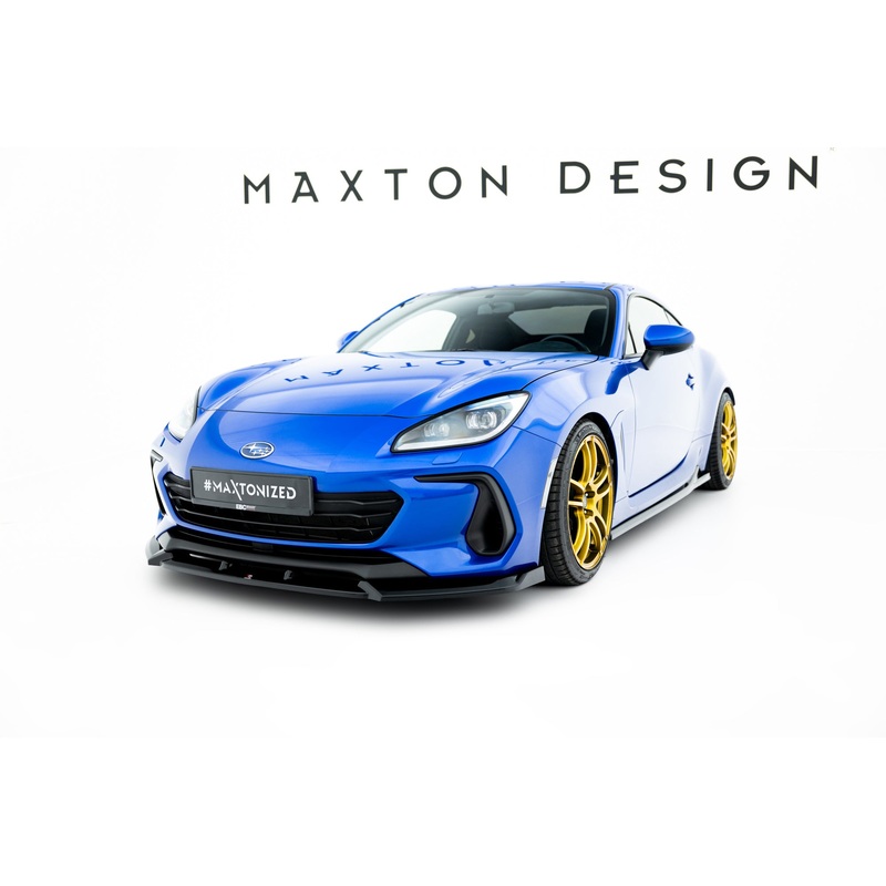 Front Splitter V.1 Subaru BRZ Mk2 GLOSS BLACK