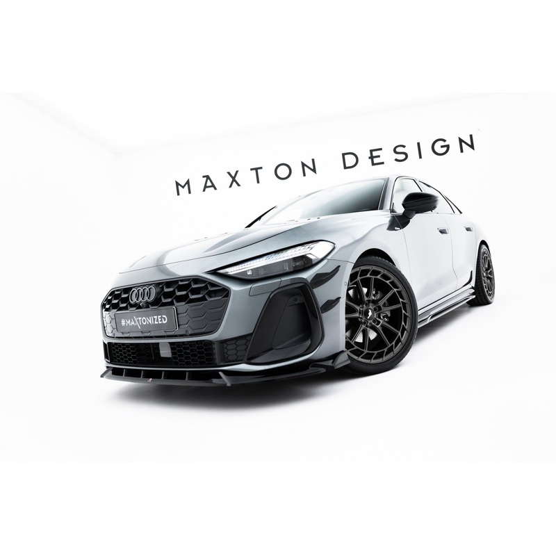 Front Splitter V.2 Audi A5 S-Line / S5 Sedan / Avant B10 GLOSS BLACK