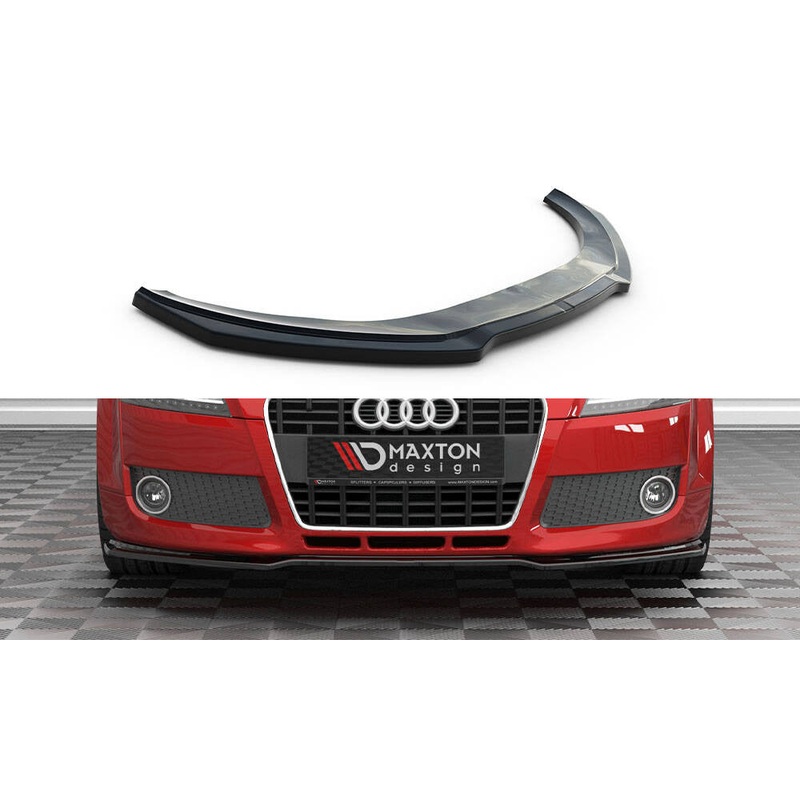 Front Splitter V.2 Audi TT 8J GLOSS BLACK