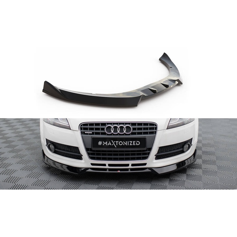Front Splitter V.3 Audi TT 8J GLOSS BLACK