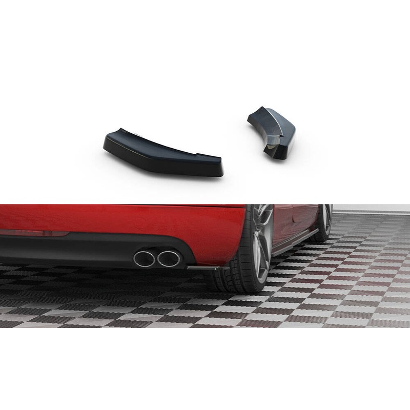 Rear Side Splitters Audi TT 3.2 V6 8J GLOSS BLACK