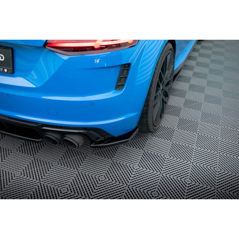 Rear Side Splitters Audi TT S 8S Facelift GLOSS BLACK