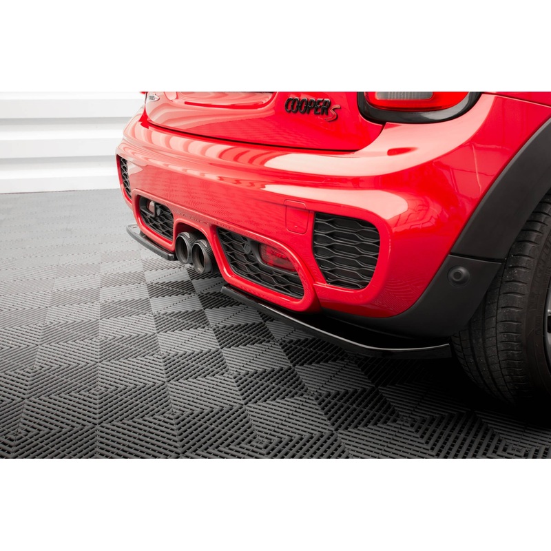 Rear Side Splitters Mini Cooper S John Copper Works F56 GLOSS BLACK