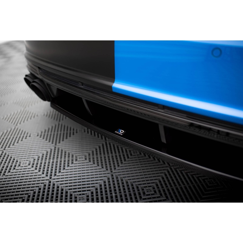 Rear Splitter for Audi TT S 8S Facelift GLOSS BLACK