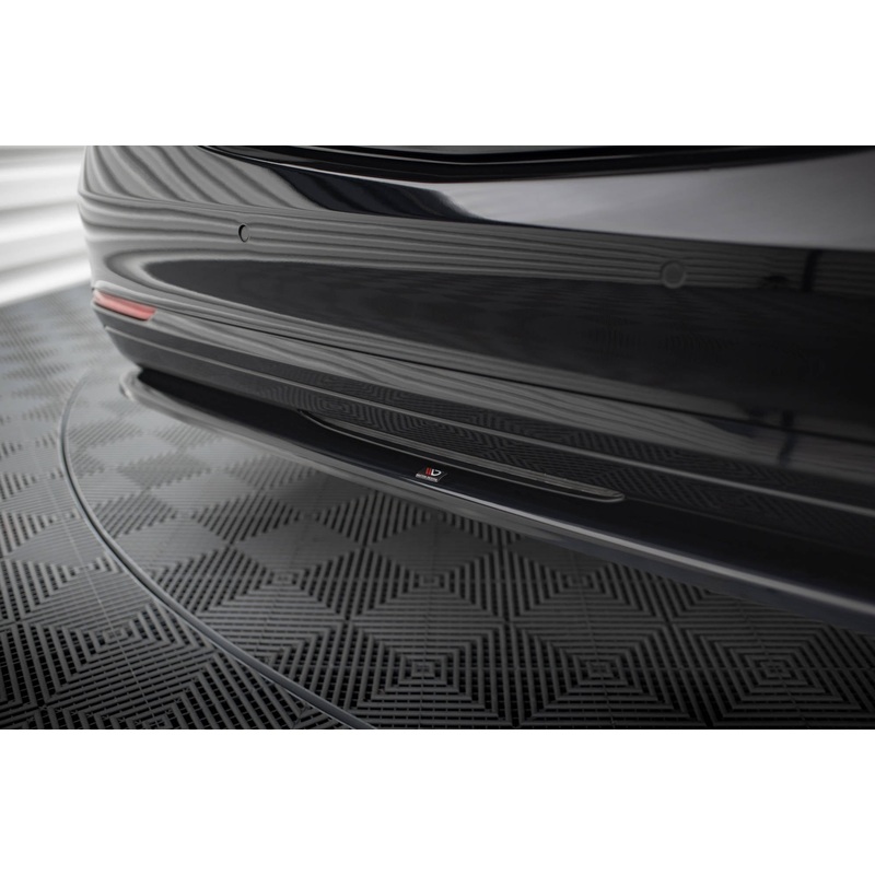 Rear Splitter V.1 Mercedes-Benz S W222 GLOSS BLACK