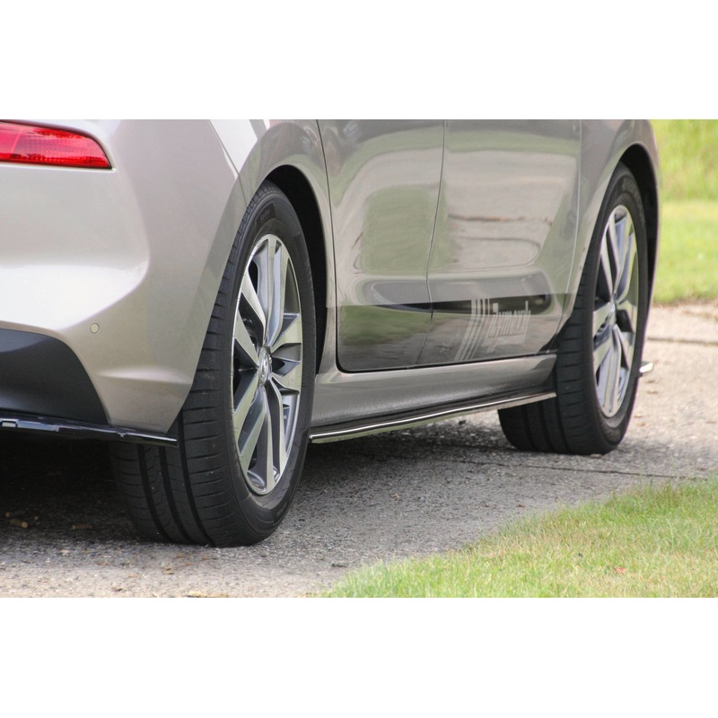 SIDE SKIRTS DIFFUSERS HYUNDAI I30 MK3 HATCHBACK GLOSS BLACK