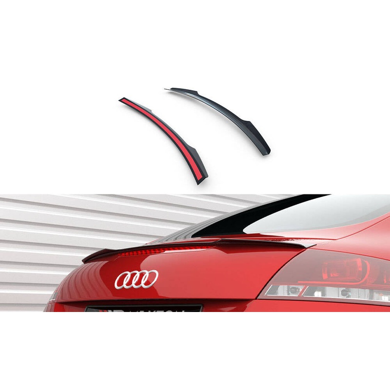 Spoiler Cap Audi TT BASE 8J GLOSS BLACK