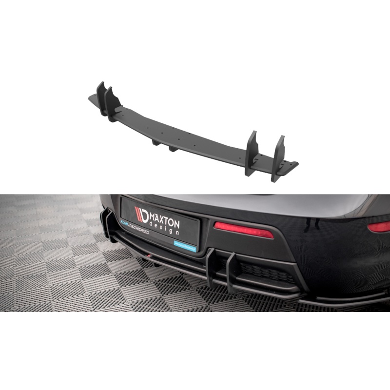 Street Pro Rear Diffuser Mazda 3 MPS Mk1 US-Spec Version BLACK